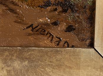 Edward H. Niemann, oil on canvas, signed.