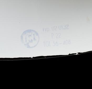 TAKLAMPA, industri, 1900-talets första  hälft. Höjd ca 33 cm, exklusive sladd.