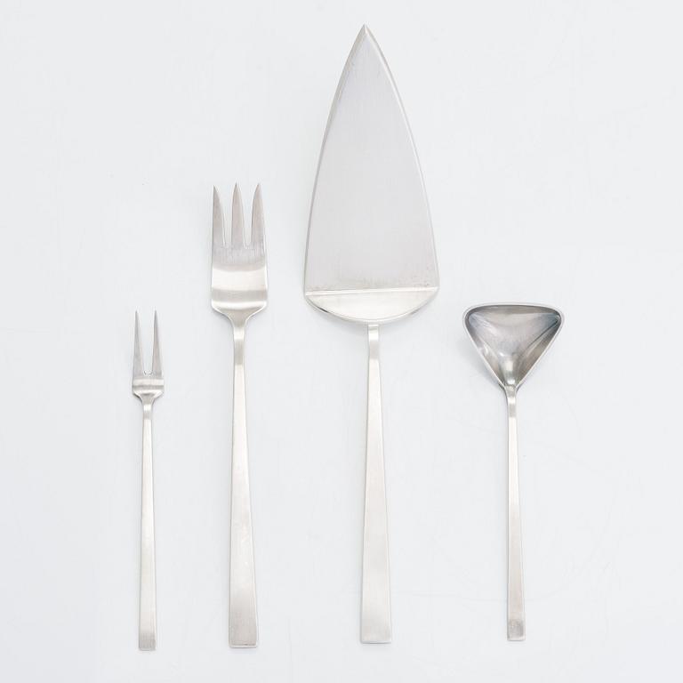 Bertel Gardberg, bestick, 4 st, sterlingsilver, "Birgitta", Kultateollisuus, Åbo 1980-87.