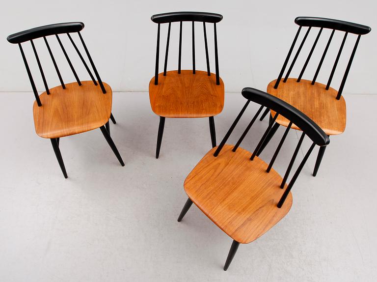 STOLAR, 4 st, Fanett, Ilmari Tapiovaara, Edsbyverken, 1950-tal.