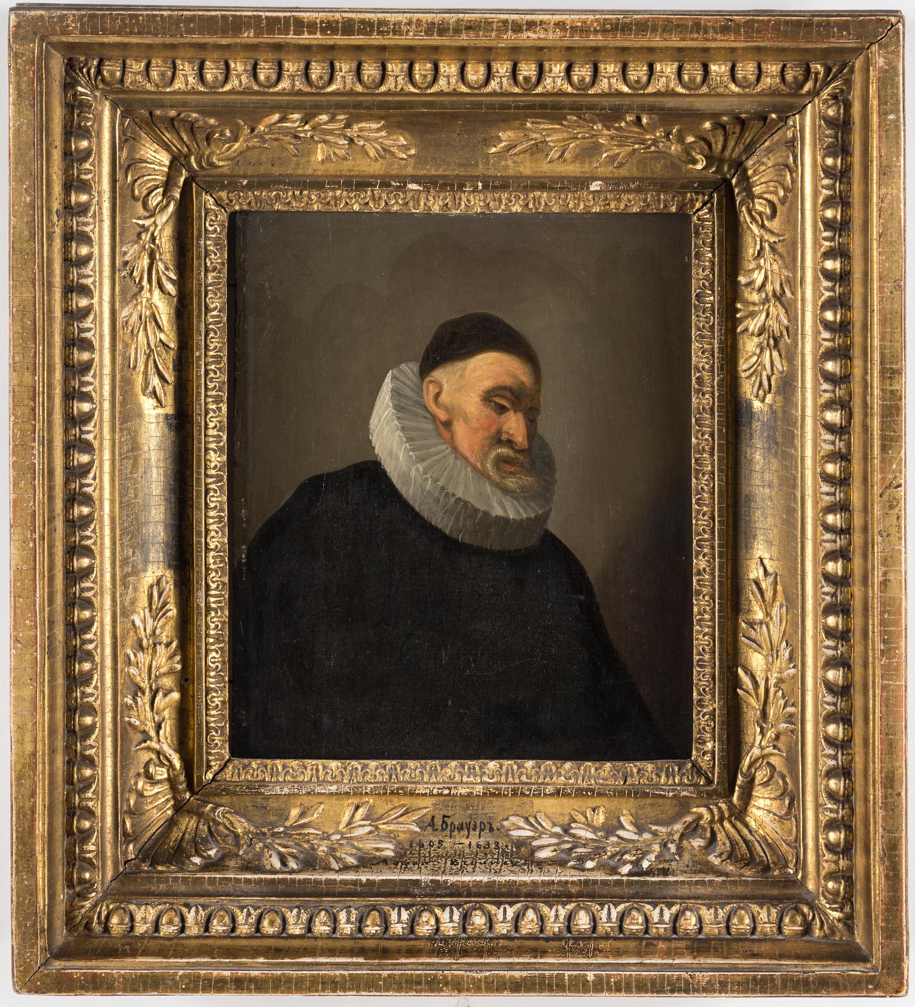 ADRIAEN BROUWER, circle of, oil on panel.