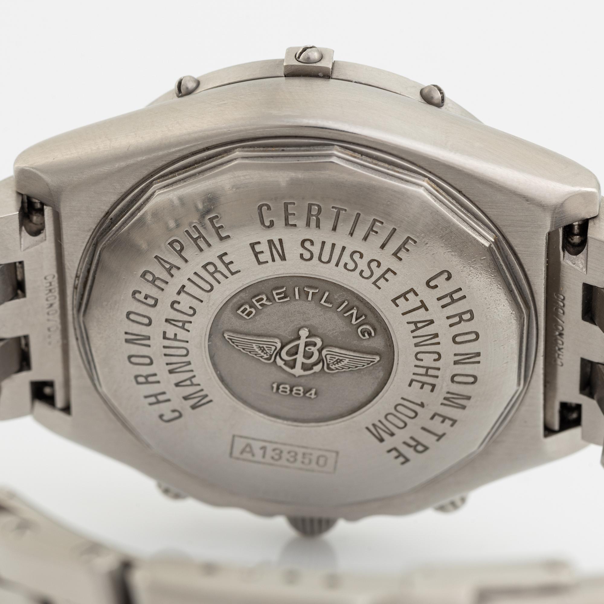 Breitling, Blackbird, "Serie Speciale", chronograph, wristwatch, 39 mm.