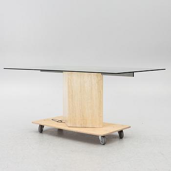 Dining table, probably Italy, last quarter of the 20th century.