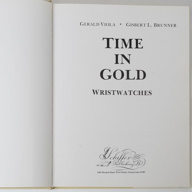 Collection of watch literature, 5 books including Omega Sportswatches by John Goldberger.
