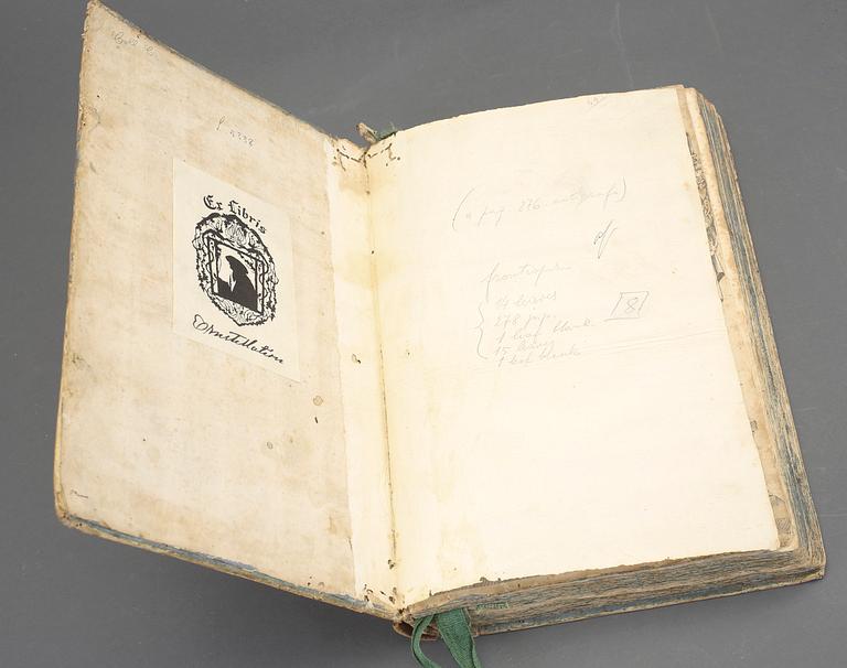 FIORENTINO RICETTARIO, Giunti, Florens 1573-74.