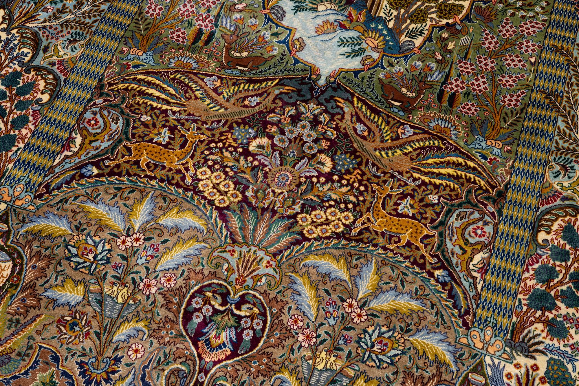 Matta, Kashmar, ca 390 x 300 cm.