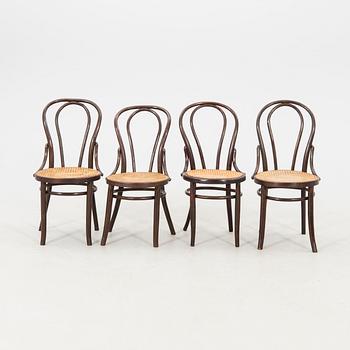 Chairs, set of 4, early 20th century.