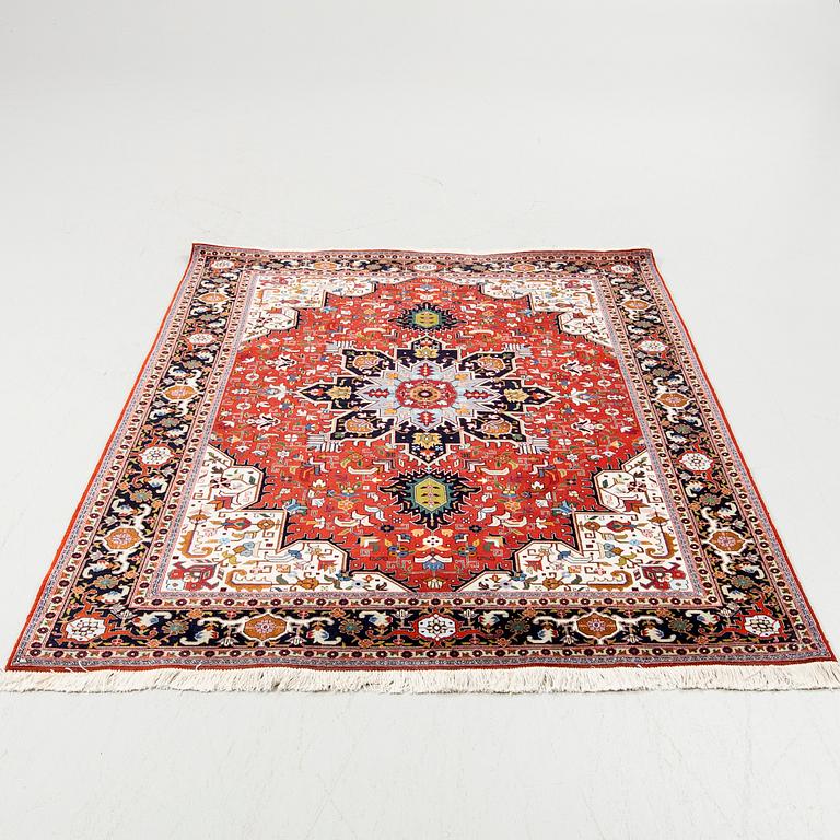 Carpet, Tabriz, approx. 201 x 146 cm.