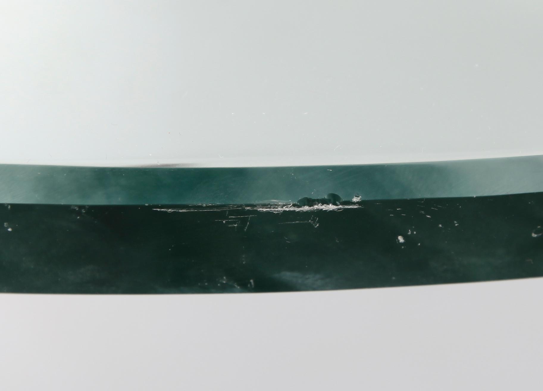 SOFFBORD, glas, Danmark, 1900-talets andra hälft.