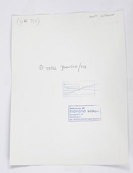 TORE JOHNSON, silvergelatinfotografi.