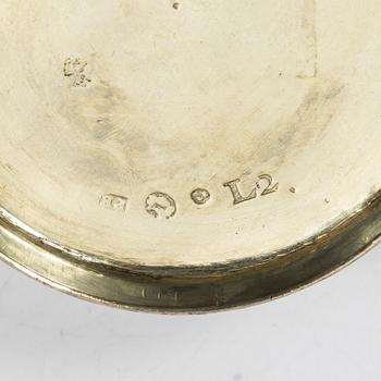 Dosor, 3 st,  silver, Sverige 1700-1800-tal.