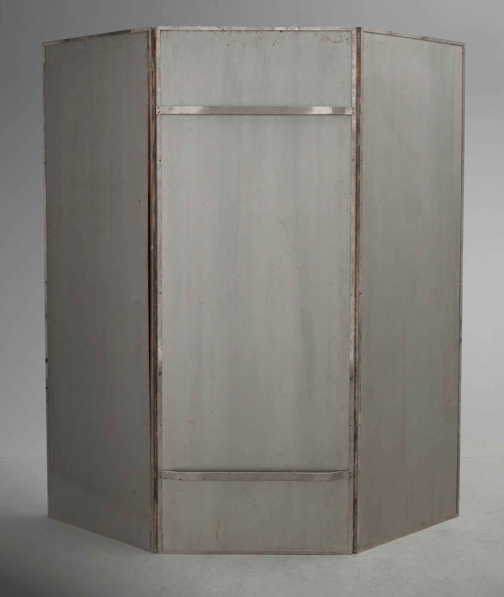 OKÄND FORMGIVARE, spegel, 3-delad, sannolikt 1930-40-tal.