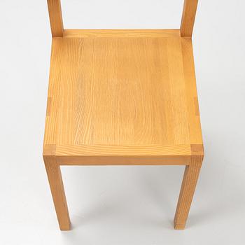 Frederik Gustav, "Bracket Chair", 6 st., signerade, Frama, Köpenhamn, Danmark 2023.