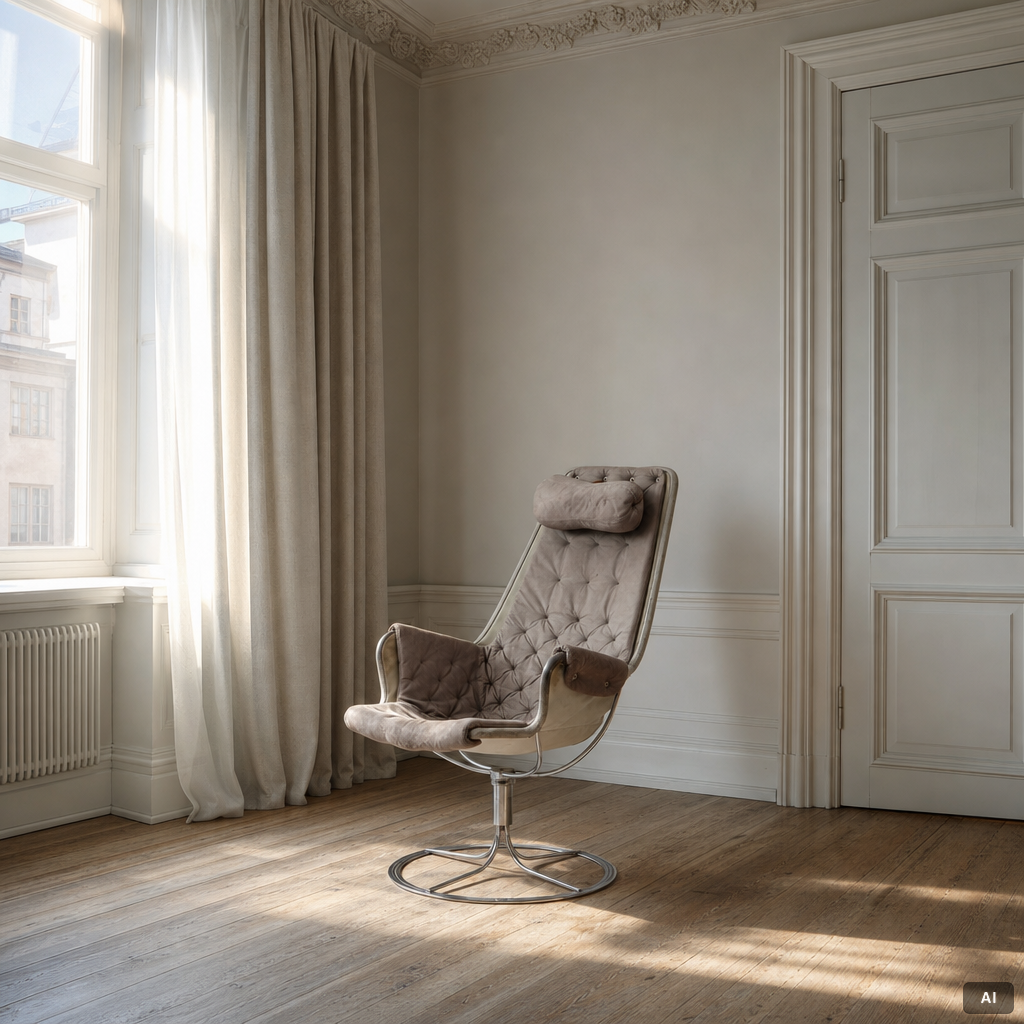 Bruno Mathsson, Armchair, "Jetson", DUX.