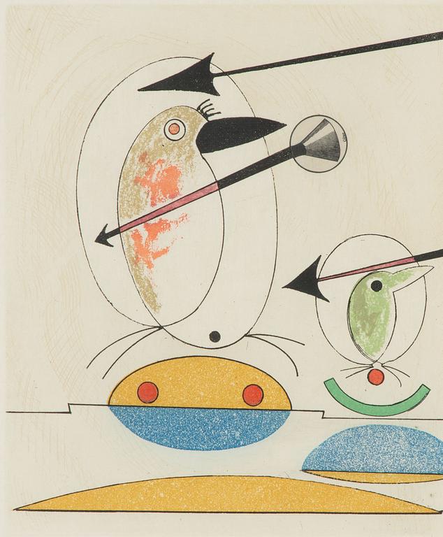 Max Ernst, Untitled, from "Oiseaux en Peril".