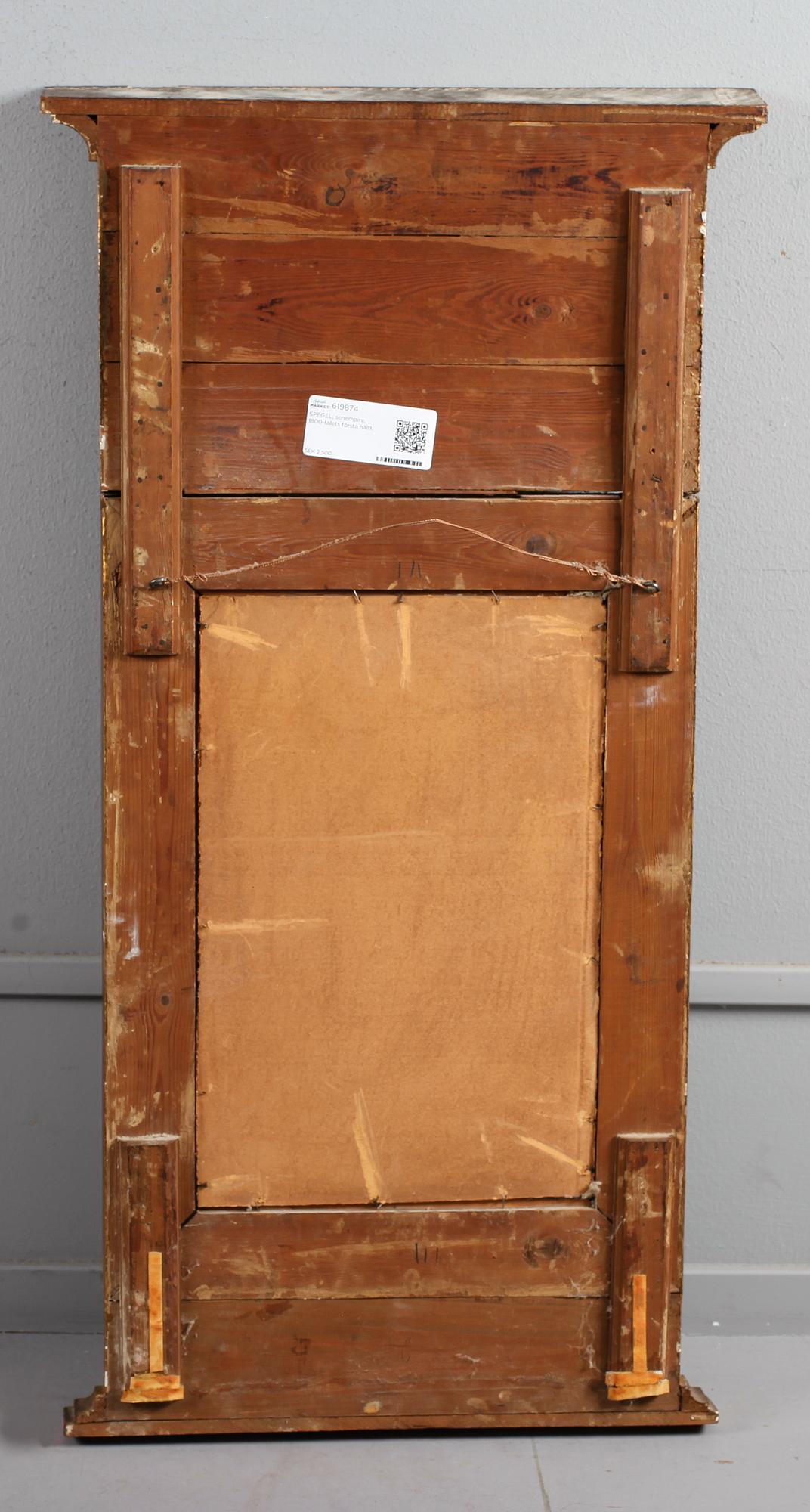 SPEGEL, senempire, 1800-talets första hälft.