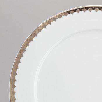 A Sigvard Bernadotte  service, Millenium design, 2000. (175 porcelain pieces and 96 cutlery pieces).