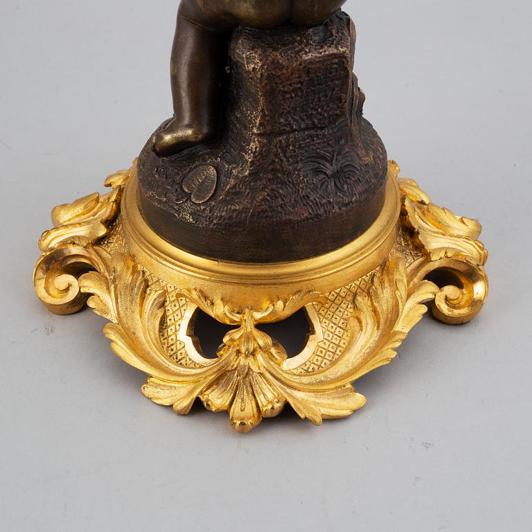Skål på fot / tazza, Alfred Daubrée, Paris, 1800-talets andra hälft.