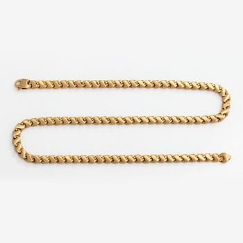 Halsband, 14K guld.