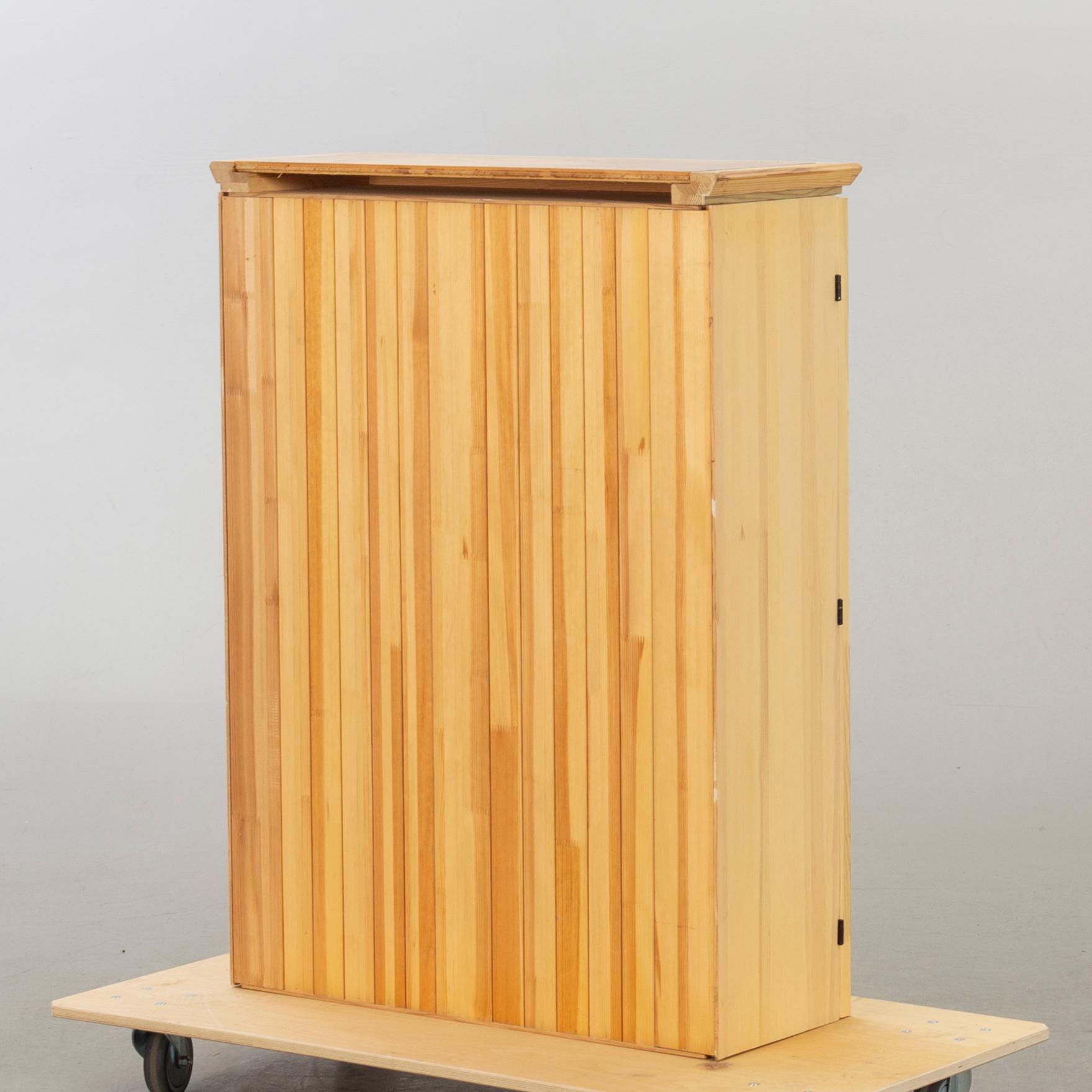 OLOF PIRA,  A CUPBOARD TOP "SOLID FORM".