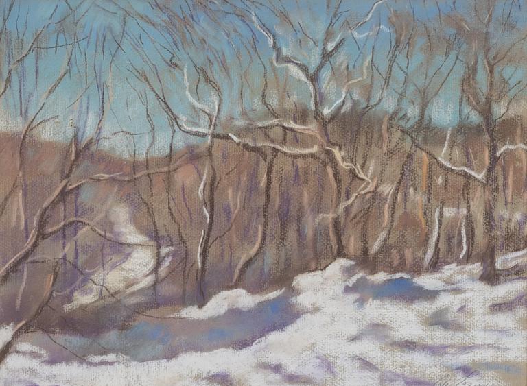 Lotte Laserstein, Vinterlandskap.