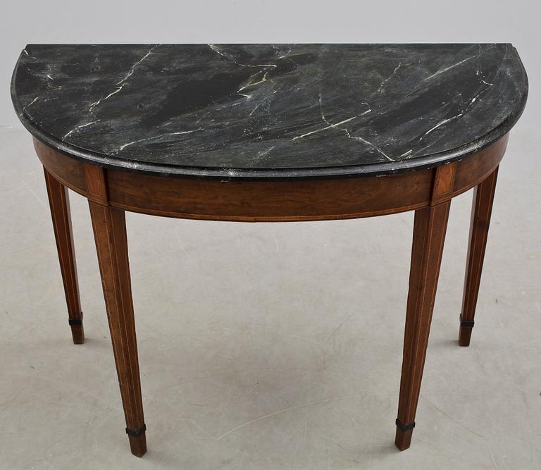 KONSOLBORD, sengustavianskt, 1800-tal.