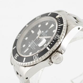 Rolex, Oyster Perpetual Date, Submariner, wristwatch, 40 mm.