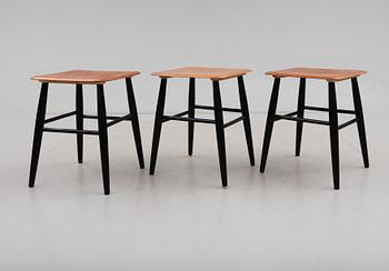 PALLAR, 3 st, "Fanett", Ilmari Tapiovaara, Edsbyverken, 1960-tal.