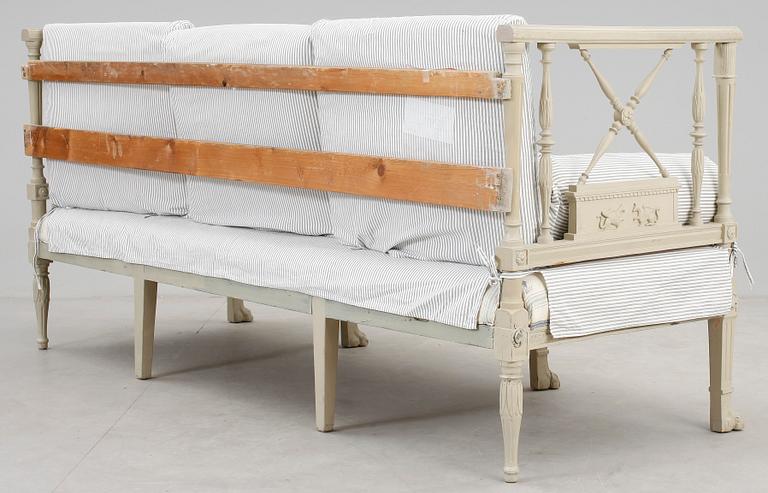 SOFFA, Sengustaviansk, tidigt 1800-tal.