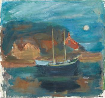 235. Gustav Rudberg, "Monsken, Hven" (Moon light, Hven).