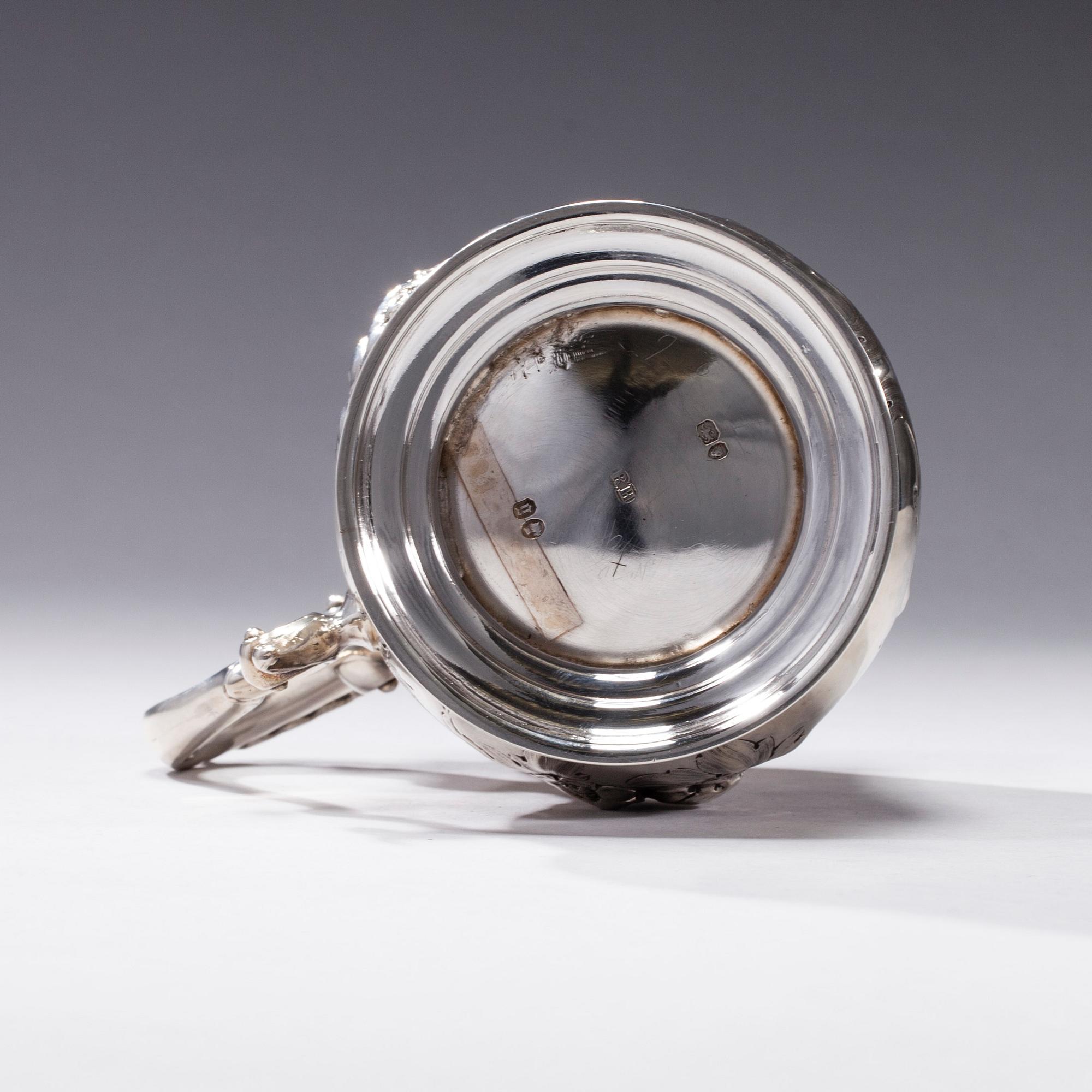 STOP, silver, London 1862. Vikt 282 g.
