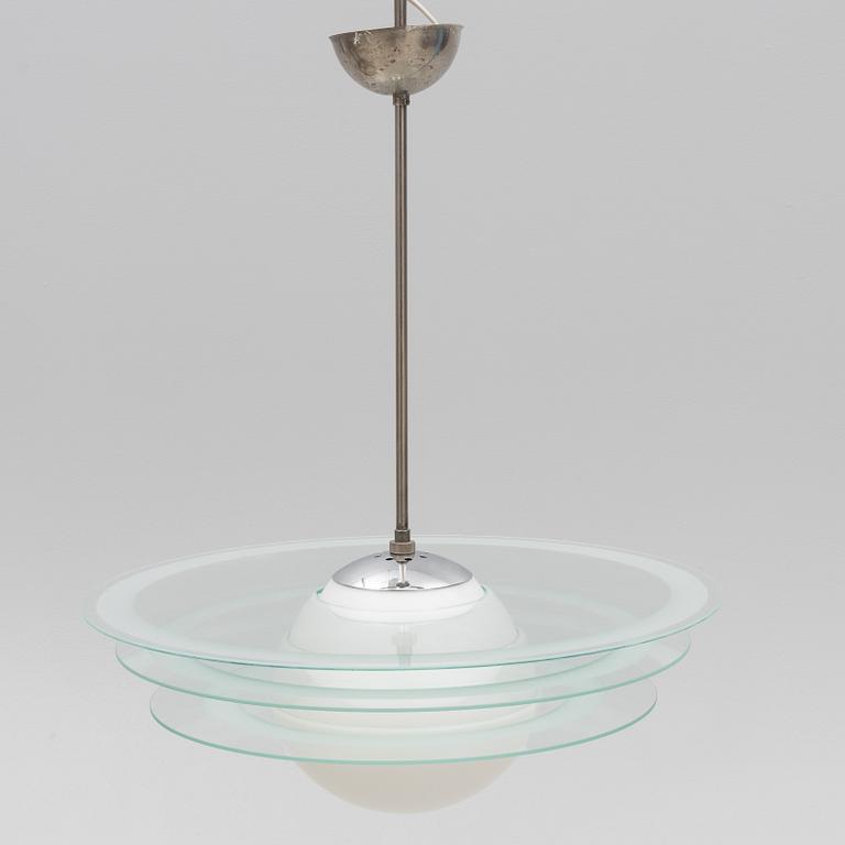 Saturn lamp, mid-20th century.