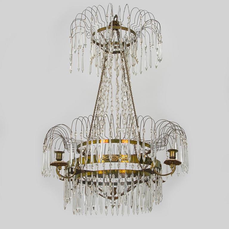 Takkrona, 1800-talets senare hälft.