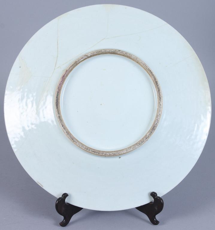 PARTI PORSLIN, 3 delar, Kina, 1700/1800-tal.