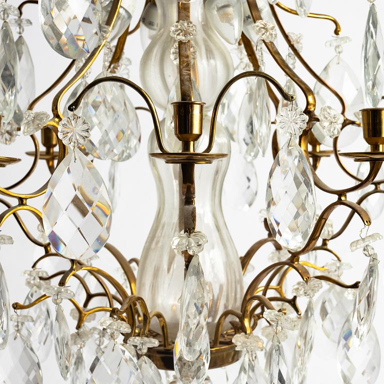 Chandelier, Rococo style, contemporary.