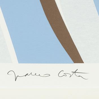 Franco Costa, silkscreen in colours, signed AP 25/30.