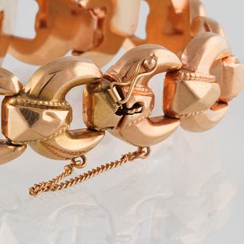 ARMBAND, 18K guld, utländska stämplar. Vikt 25,0 gram.
