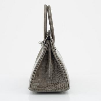 Hermès, A 'Birkin 30 crocodile' bag, 2019.