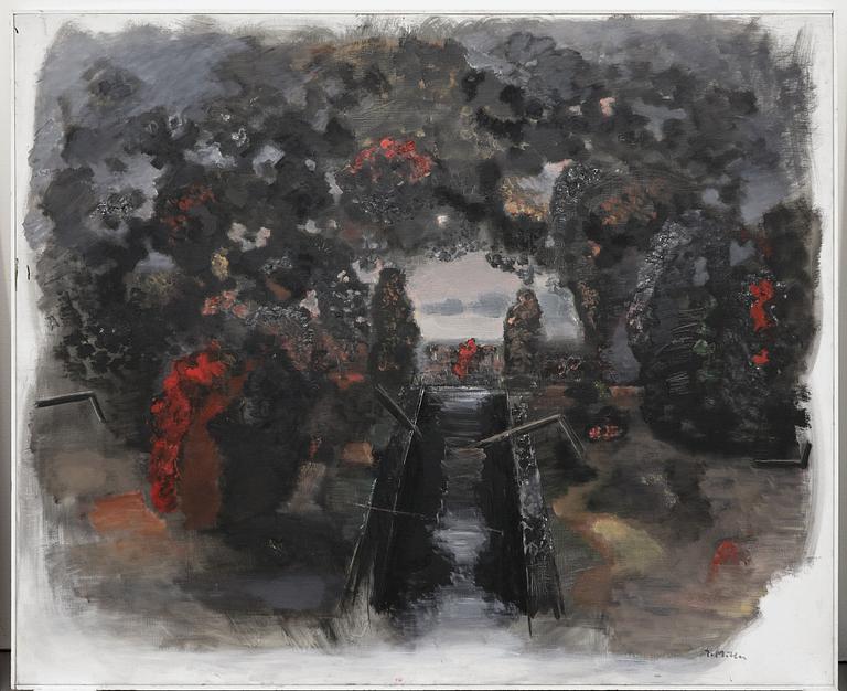 Ingegerd Möller, oil on canvas. Signed.