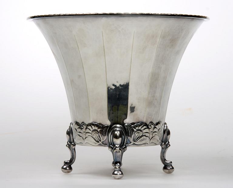 YTTERFODER, ett par, nysilver, GAB, 1900- talets första hälft.