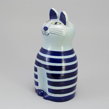 LISA LARSON, a stoneware figurine "Trull" Gustavsberg. Designed in 1968.