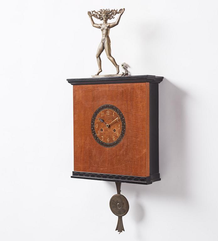 David Wretling, a Swedish Grace wall clock, Firma Otto Wretling, Umeå 1927.