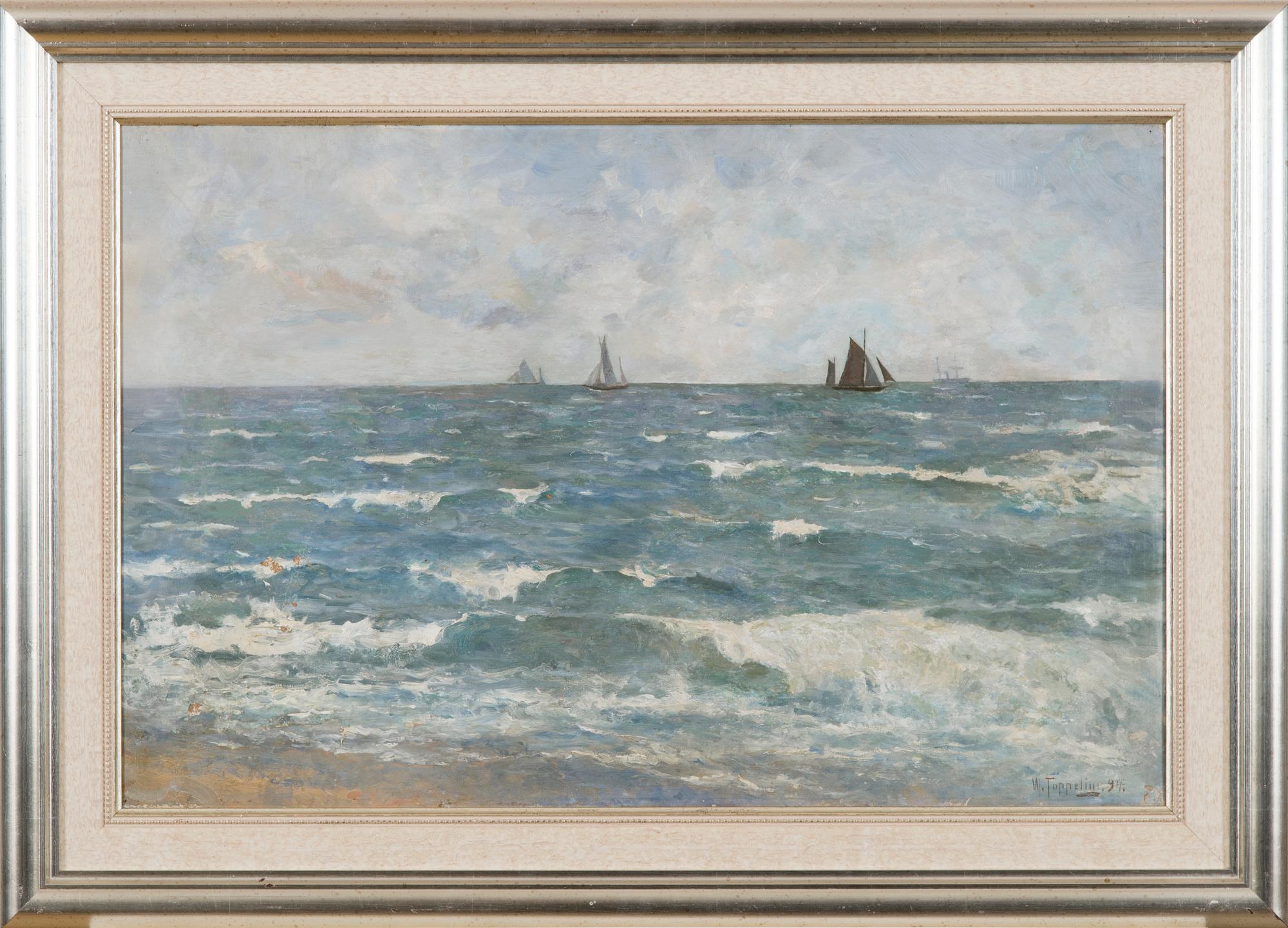 WOLDEMAR TOPPELIUS, SHIPS AT SEA.