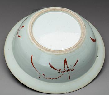 SKÅL, Kina 1800-tal, porslin.