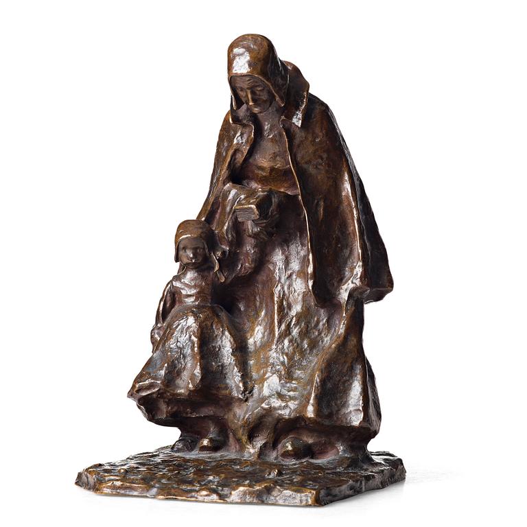 Ruth Milles, "Grand-mère et sa petite fille".