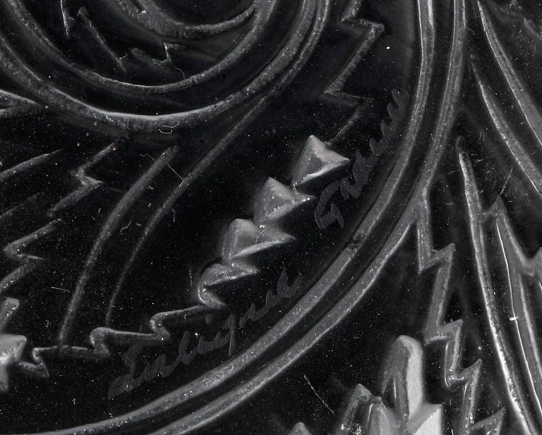 SKÅL, glas, signerad Lalique.