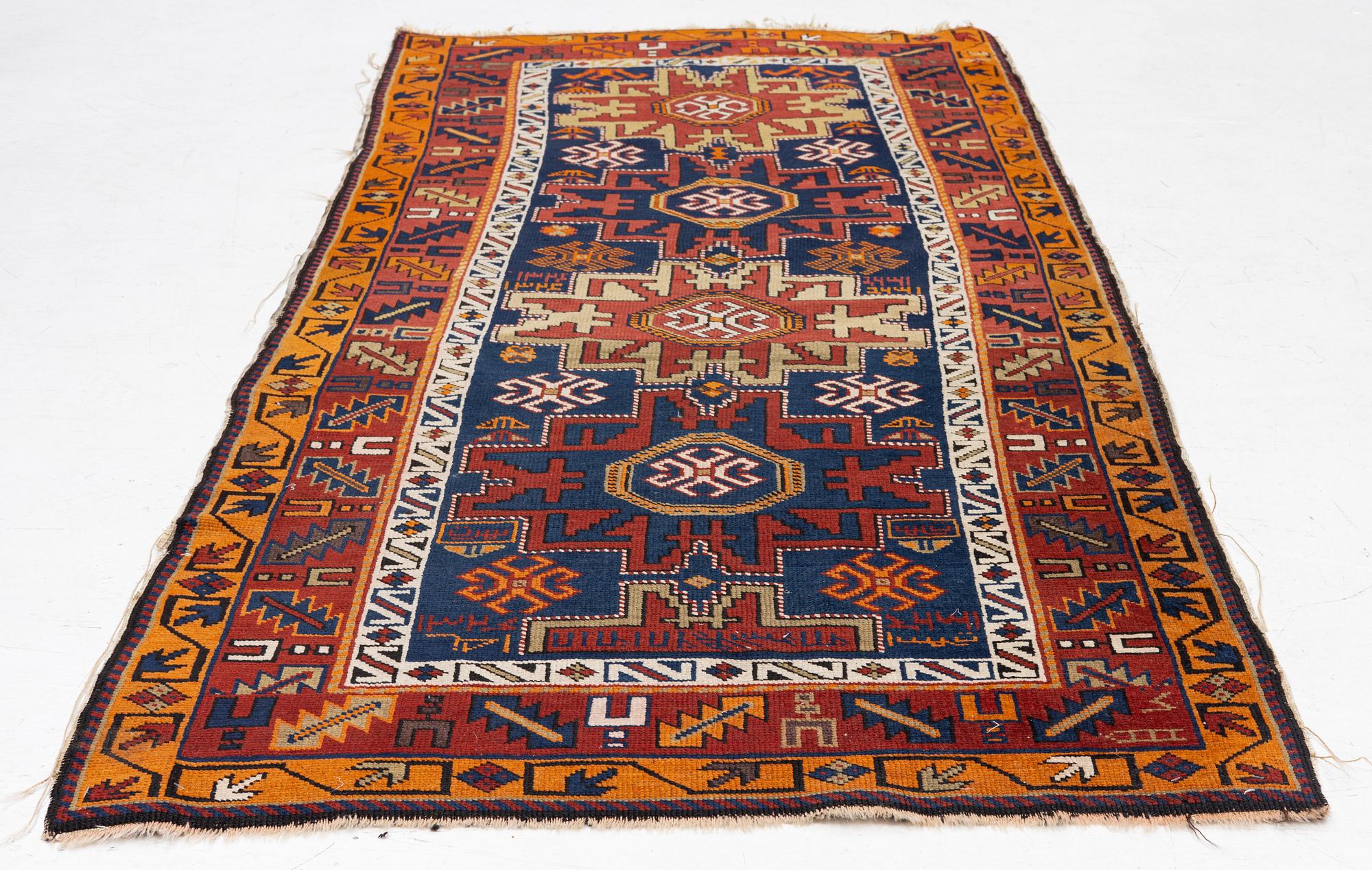 A Soumak rug, Eastern Caucasus, 245 x 105 cm.