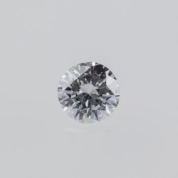 DIAMANTER, 10 st, oinfattade, briljantslipade, 1.00 ct enligt certifikat.