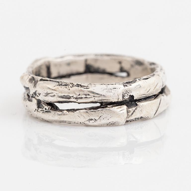 Tobias Wistisen, ring, silver.