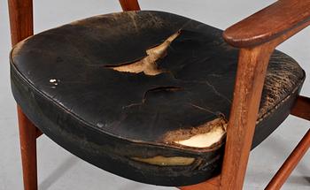 KARMSTOLAR, ett par, Erik Kirkegaard, Danmark, 1950/60-tal.